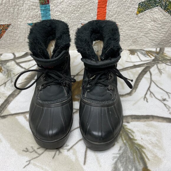 Sorel Ankle Height Insulated Snow Boots Winter Woman's Size 6 - Picture 2 of 8